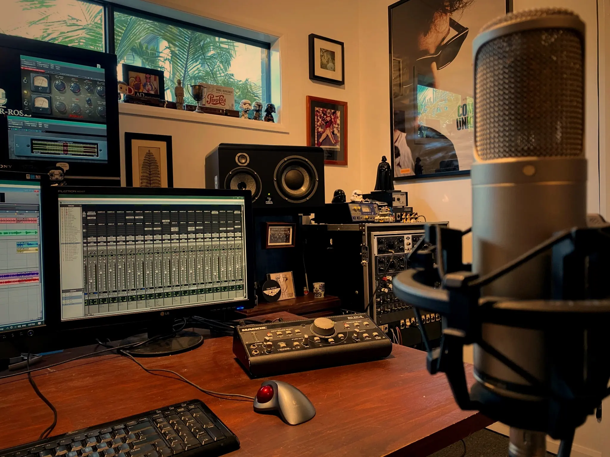 Fraser-Rose music studio